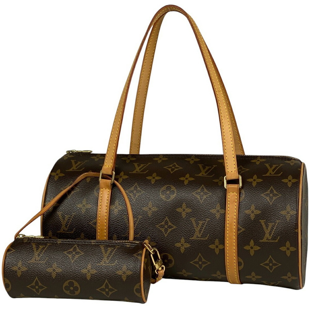 Louis Vuitton Papillon Barrel Bag Monogram Brown
